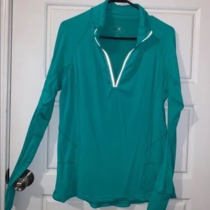 Tangerine running pullover